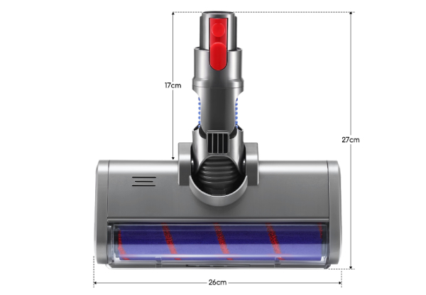 Cordless Vacuum Cleaner Replacement Head Compatible with Dyson V7, V8, V10, V11 or V15