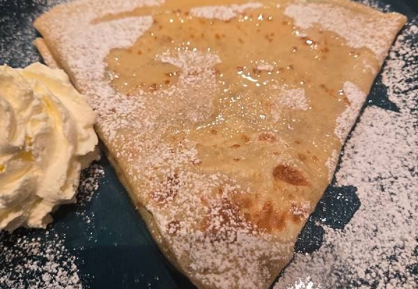 Two Lemon Sugar Crepes or Nutella Crepes for Two People - Valid at The Colombo Location