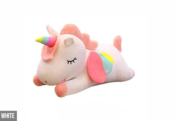 Unicorn Fur Toy with Four Colours Available & Option for Two with Free Delivery
