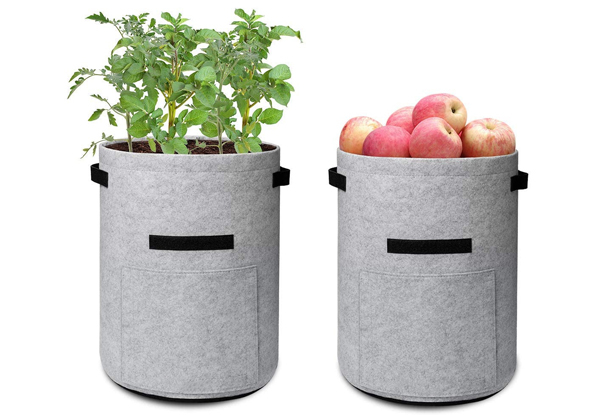 Potato Grow Bags with Flap - Available in Two Colours & Two Sizes