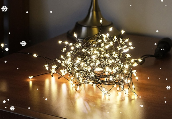 LED Fairy String Lights with Eight-Modes - Available in Three Sizes & Option for Two-Pack