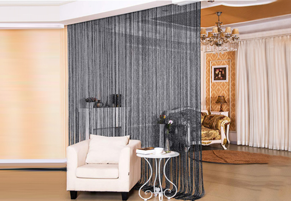 String Tassel Curtain - Two Colours Available