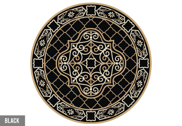 Vintage Circle Area Rug - Available in Four Styles & Three Sizes