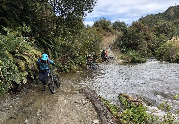 42 Traverse Mountain Bike Trail Adventure Package incl. One Night Prior & One Night After Bike Trail Accommodation, Cooked Breakfast, Two-Course Dinner & Transfers to Trail - Options for One, Two, or Four People - Bring your Own Bike