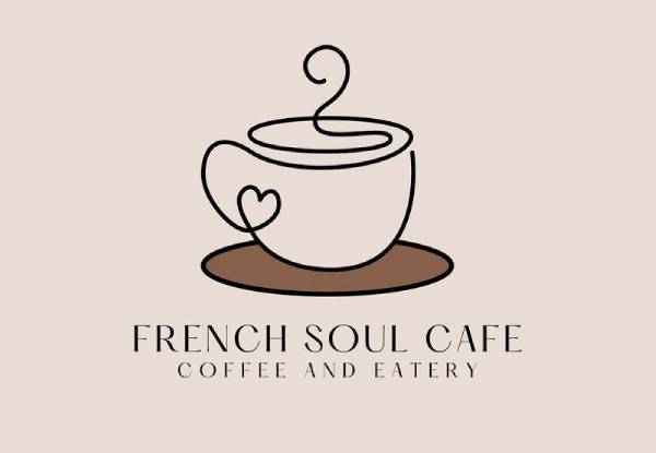 $50 Voucher Towards Food & Beverages for Two People at French Soul Cafe