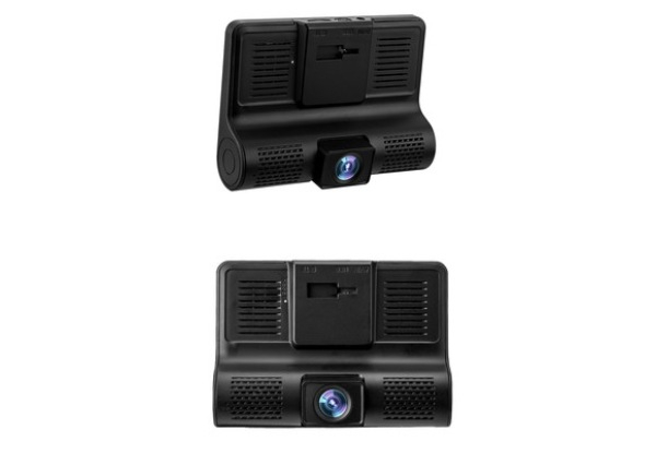 Three-Lens Car Dash Camera