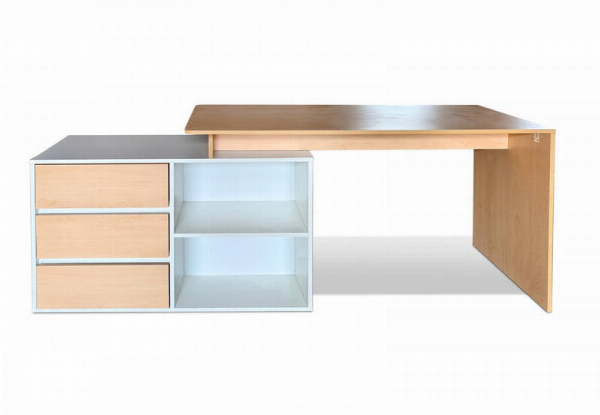 Kasper Corner Desk with Drawers