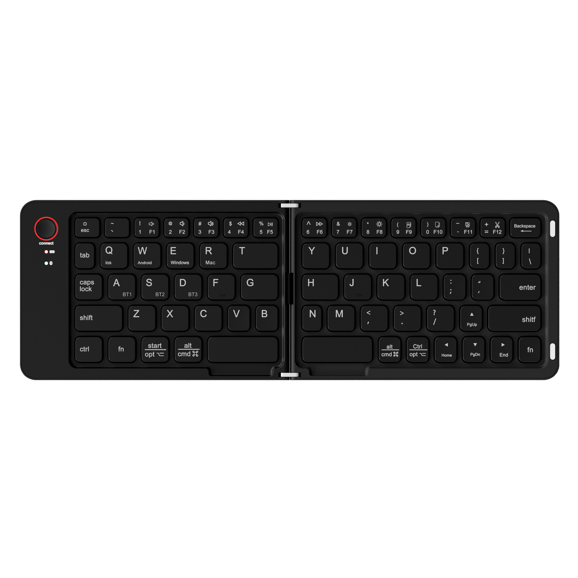 Bluetooth Foldable Keyboard for Smart Phones - Available in Four Colours