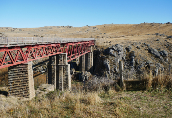 Per-Person, Twin-Share, Four-Day/Three-Night Otago Central Rail Trail Cycle Tour - Eight Dates Available