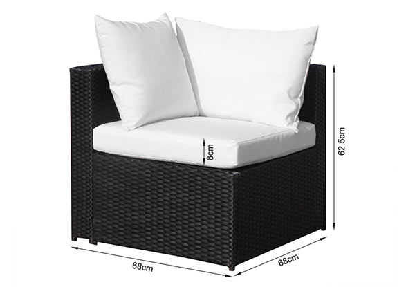 $799 for Seven Piece Outdoor Rattan Sofa & Table Set
