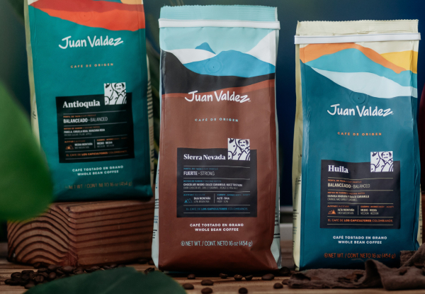 Three-Pack Juan Valdez Ground Coffee and Single Origin Coffees