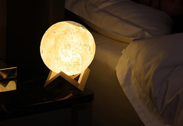 Air Humidifier Moon Night Light