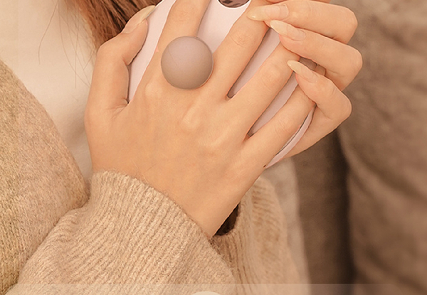 Portable Round Hand Warmer Charging Heating Power Bank - Available in Two Options