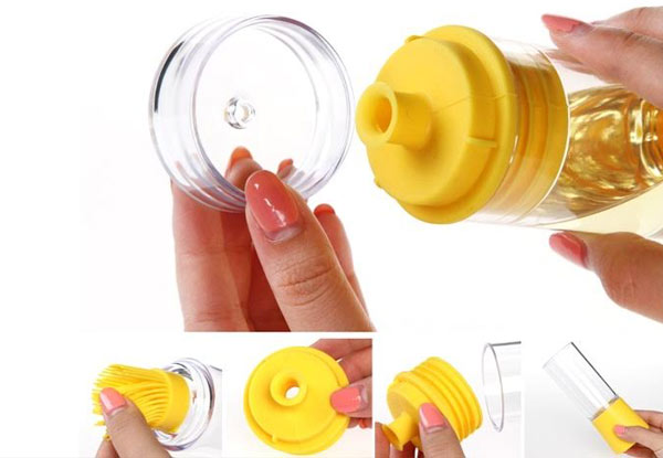 $15 for a Two-in-One Oil Dispenser Bottle & Brush, or $27 for Two