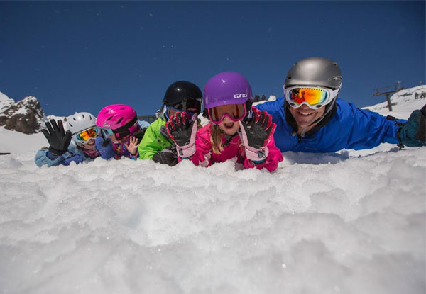 $50 for a Mt Ruapehu Family Mountain Transport Pass (value up to $100)