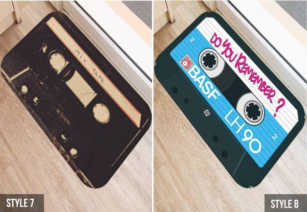 Cassette Tape Anti-Slip Mat - Nine Styles Available
