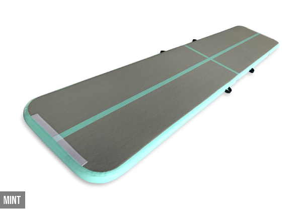 Gymnasium Quality Air Track - Three Sizes & Three Colours Available