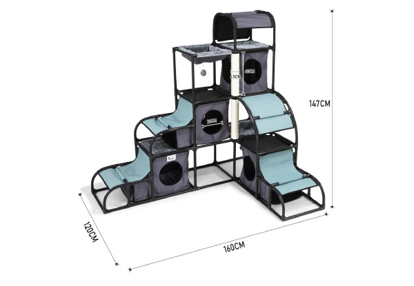 Multi-Level Cat Activity Tower