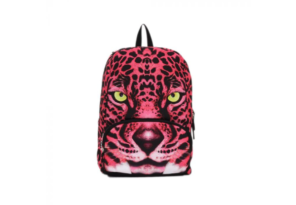 Mojo Pink Leopard Backpack