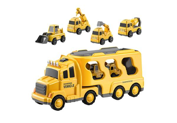 Five-In-One Truck Toy Car Set - Two Options Available