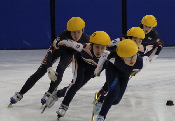 Four Children's Ice Speed Skating Lessons