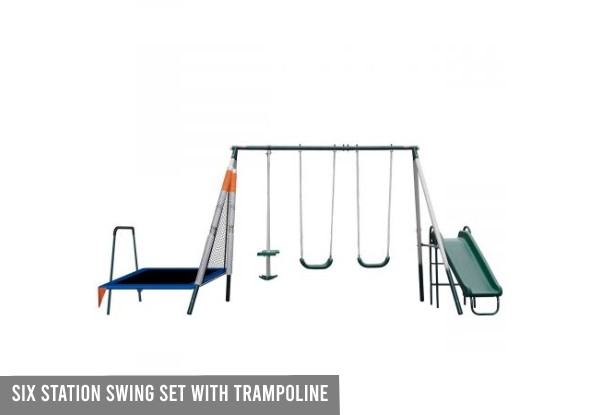 Swing Set With Accessories - Two Options Available