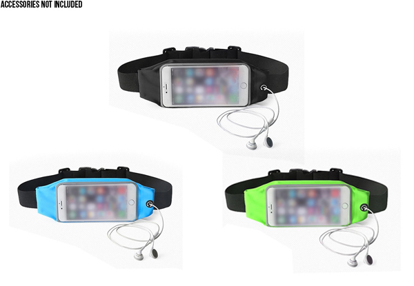 Sports Running Belt Compatible with iPhone 6, 6 Plus, 7, 7 Plus, 8 & 8 Plus - Three Colours Available