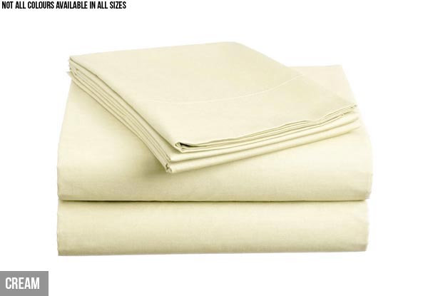 1000TC Microfiber Sheet Set - 10 Colours Available