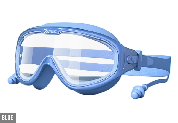 Kids Goggles with Earplug - Four Colours Available & Option for Two-Pack