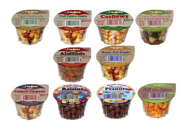 12-Pack of Mixed Snack Tub Sampler - Options for up to Three 12-Packs
