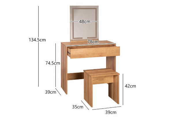 Holly Dressing Table Set