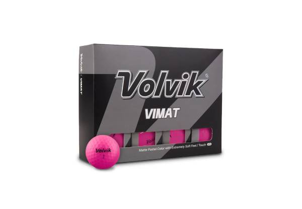 12-Pack Volvik Vimat Ball - Available in Six Colours