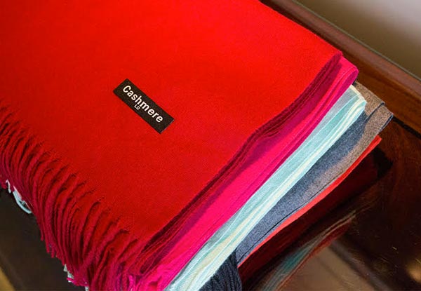 Cashmere Scarf - 14 Colours Available