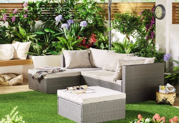 iFurniture Three-Piece Skyline Outdoor Sofa Set