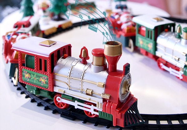 Christmas Railway Tracks Toy Set
