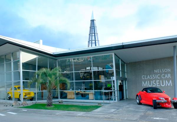 Admission to the Nelson Classic Car Museum - Option for Child Admission