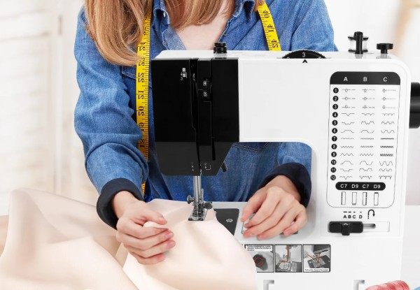 Electric Mini Sewing Machine for Beginners with 38 Stitch Patterns