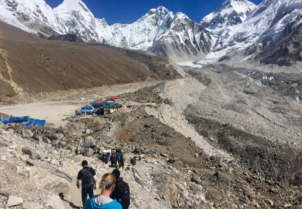 Per-Person Twin-Share 15-Day Christmas & New Year Adventure to Mt Everest Base Camp Nepal incl. Domestic Flights, Transfers, Twin-Share Accommodation, Guide, Porter & More