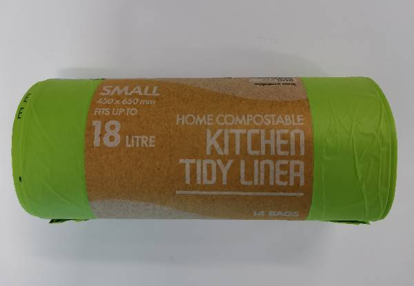 Six Rolls of CompostMe Compostable Bin Liners - Four Sizes Available