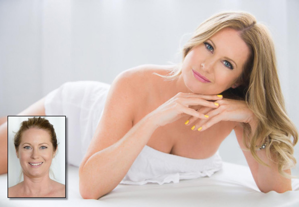 $69 for a Two-Person Makeover, Photo Shoot, Morning/Afternoon Tea & Peach Satin Hand Massage (value up to $460)