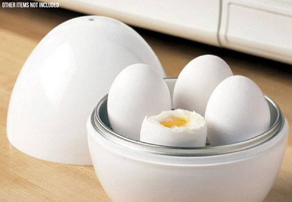 Microwave Egg Boiler - Option for Two-Pack