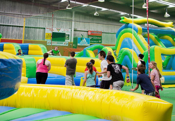 One General Admission to Inflatable World for Ages Five & Up - 9 Locations Available