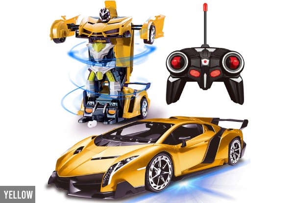 Two-in-One Remote Control Transformer Car - Four Colours Available