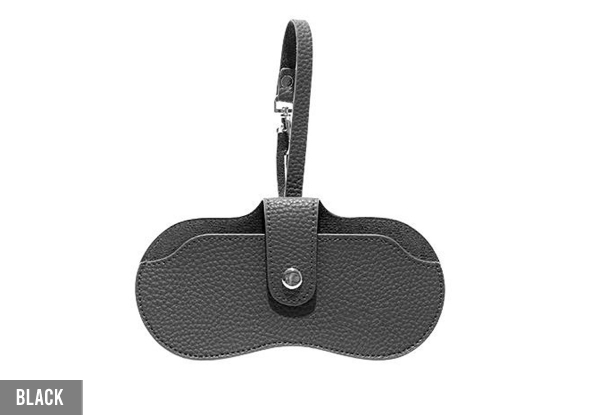 Two-Pack PU Leather Glasses Case - Available in Five Colours