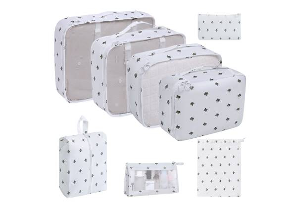 Eight-Piece Luggage Packing Cube Set