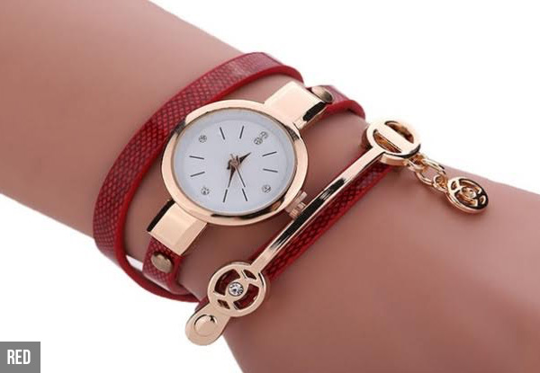 Snake Strap Bracelet Watches - Five Colours Available with Free Delivery