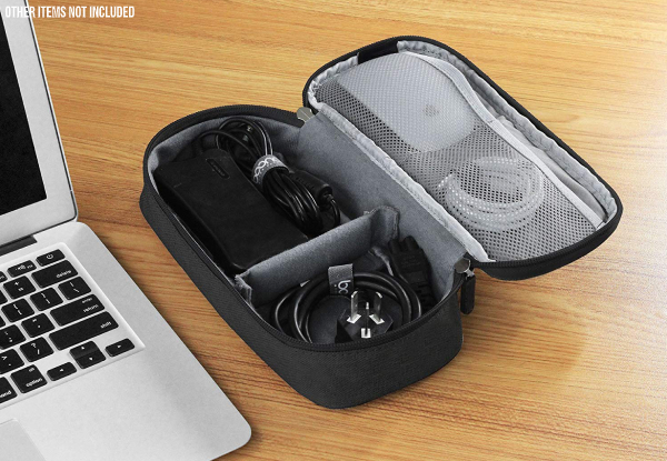 Electronics Organiser Travel Carry Bag - Option for Two