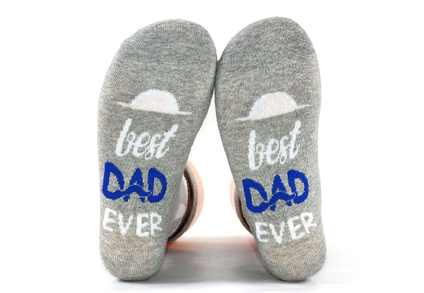 Father's Day Socks - Two Colours & Two-Pack Available