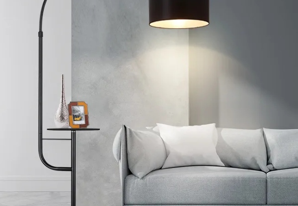 Adjustable LED Arc Floor Lamp - Two Colours Available