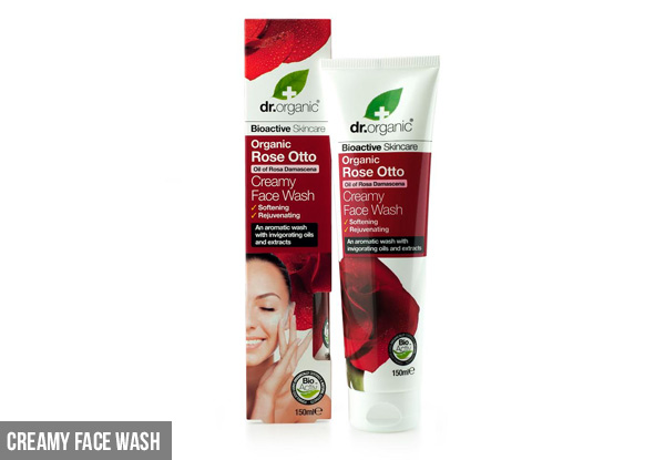 Dr.Organic Rose Otto Skincare Range - 10 Options Available